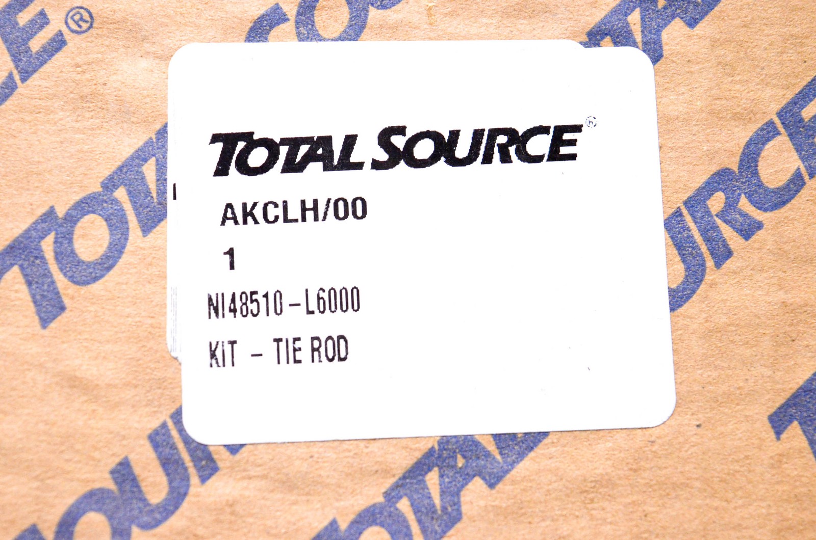 Total Source 48510-L6000 Tie Rod Kit fits Nissan NOS