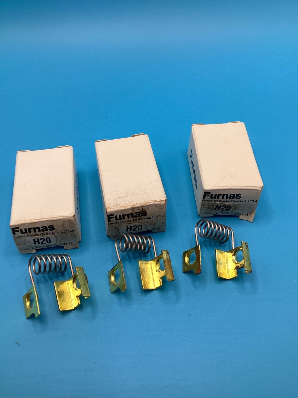 FURNAS OVERLOAD HEATER H20 (Set Of 3) NOB SHIPS FREE