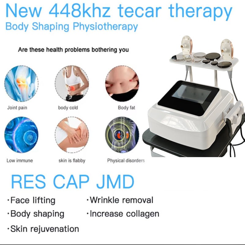 110V 448khz Body Shaping Instrument High Frequency Beauty Therapy Fat Res Cap