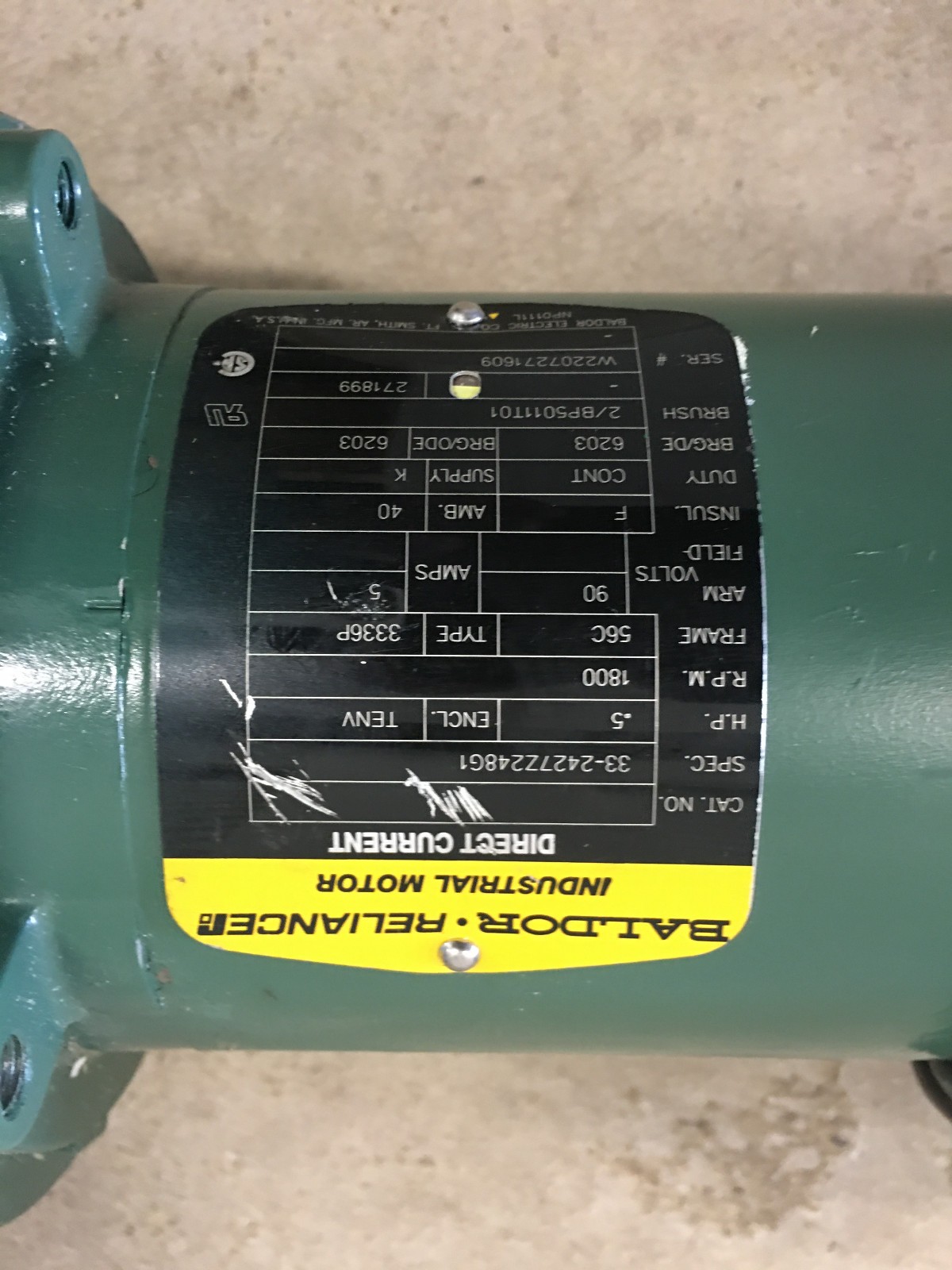 SPX FLOW Electric Barrel Mixer Gear Drive w/ Variable Speed #3063