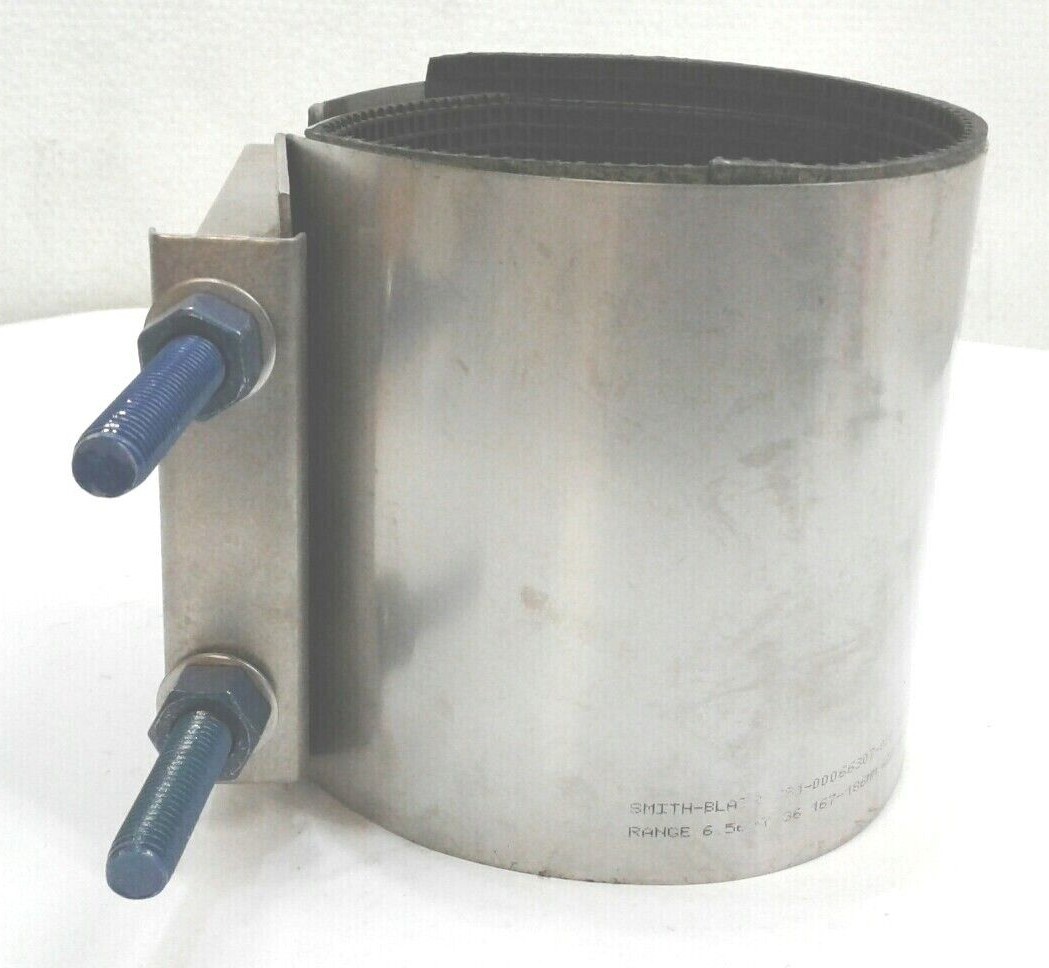 Smith-Blair 281 Full Circle 304 SS O.D.Range 6.56″-7.36″ Width 7 1/2″ Nominal 6″
