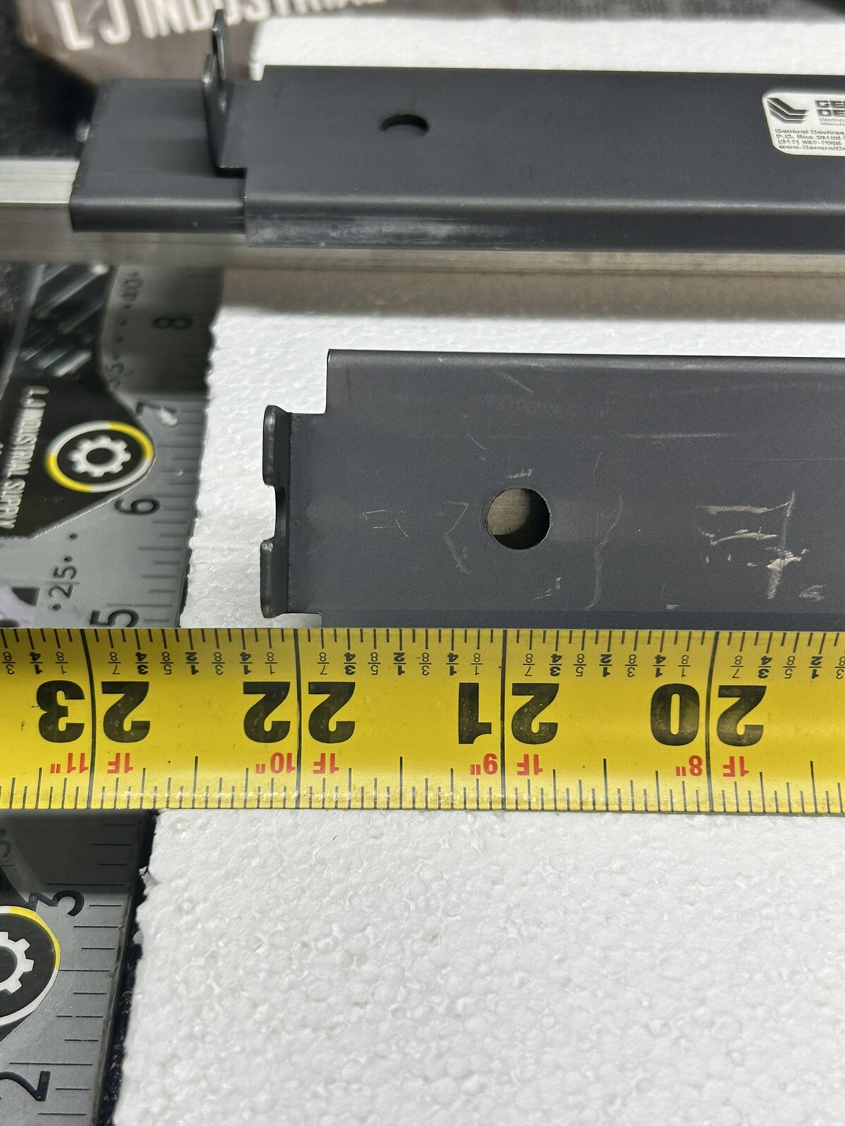 (1-Pair) GENERAL DEVICES CC3041-00-0220 Telescoping Rails_22” + 21” Extension