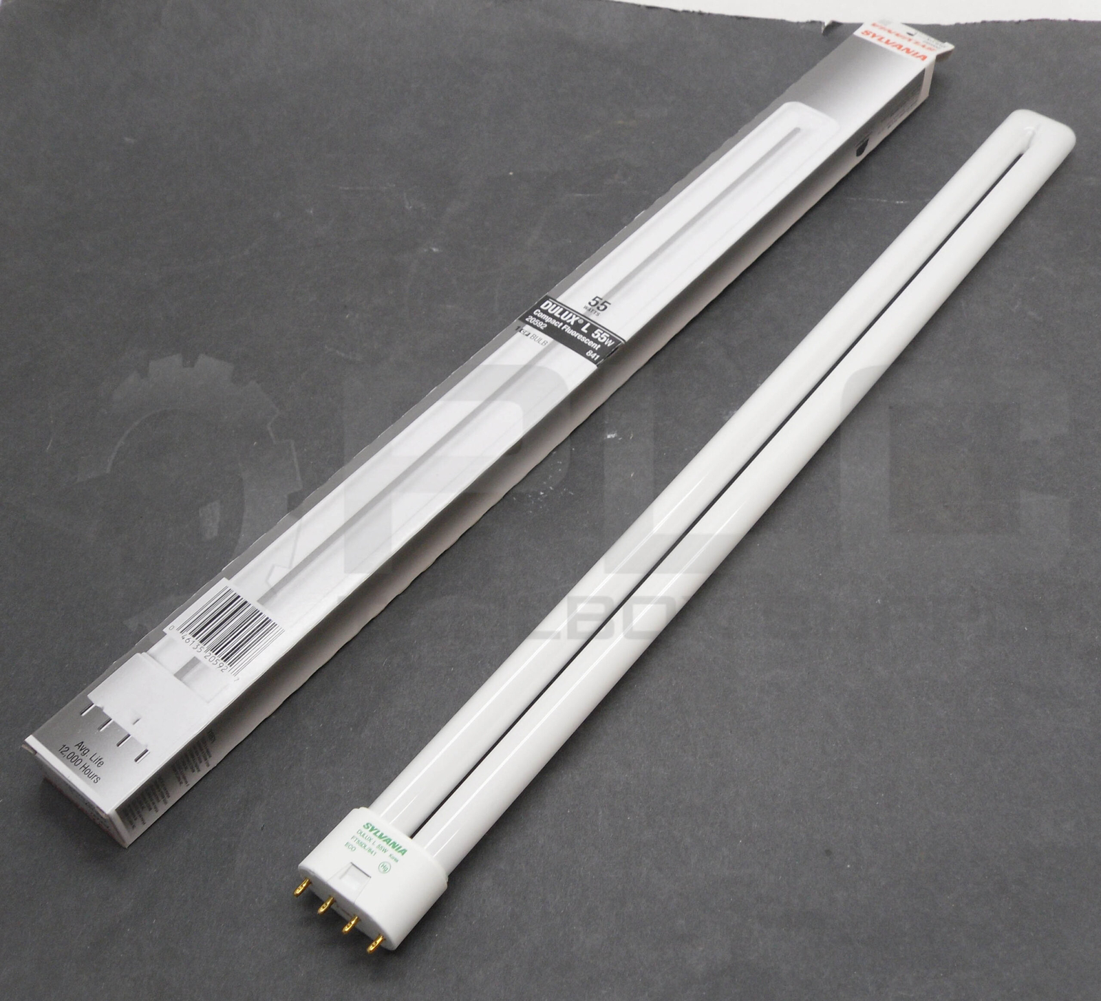 NEW BOX OF 10 SYLVANIA 20592 COMPACT FLUORESCENT LIGHT 55W FT55DL/841/ECO