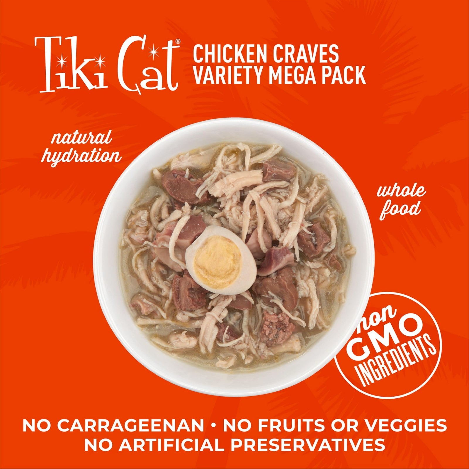 Tiki Cat Chicken Craves Whole Food, Ultimate Variety Pack, 36 Servings of High P