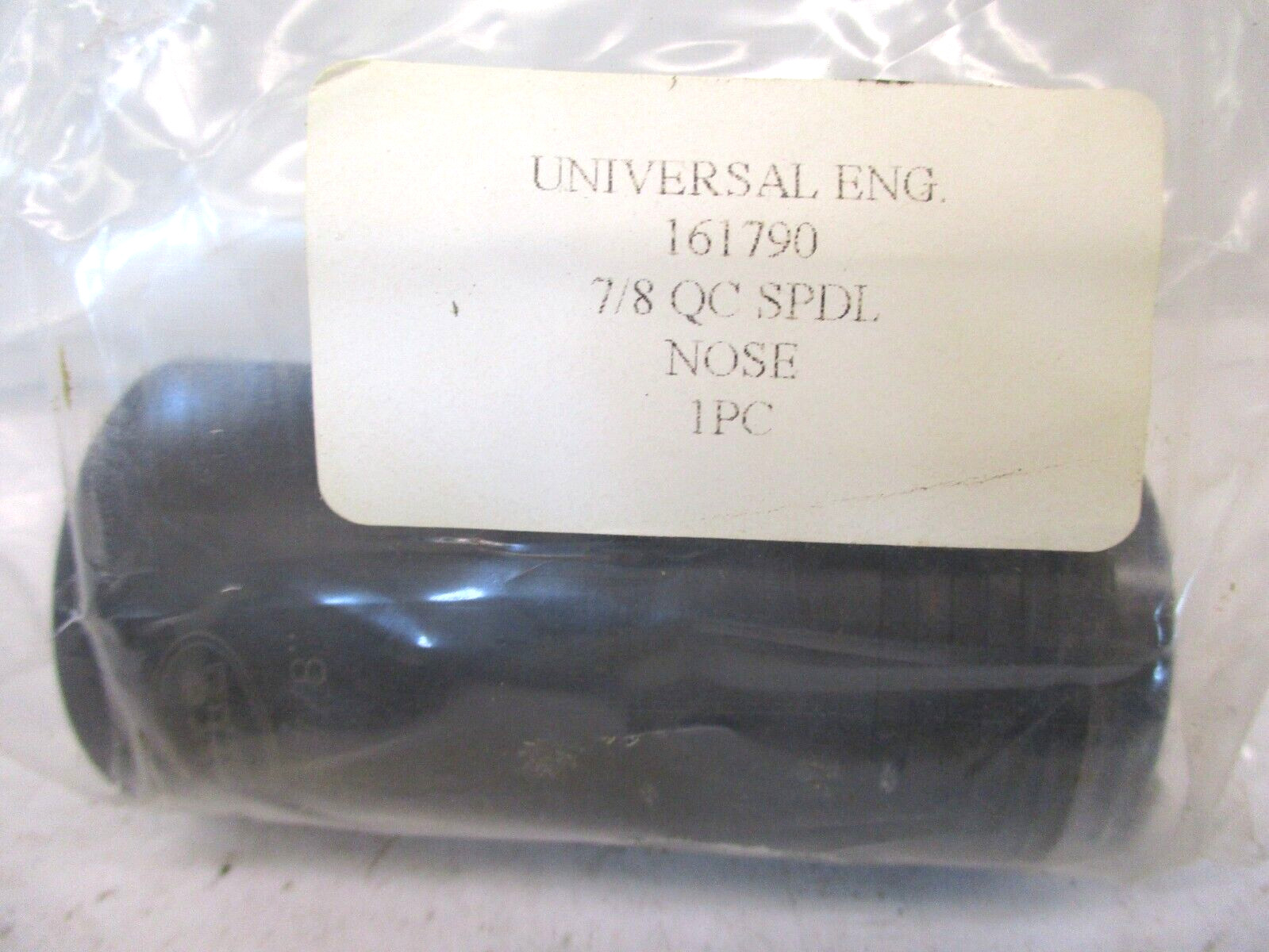 BILZ Universal Engineering 161790 ASB 7/8 QC SPDL NOSE Lot of 6 Pieces A7147LR