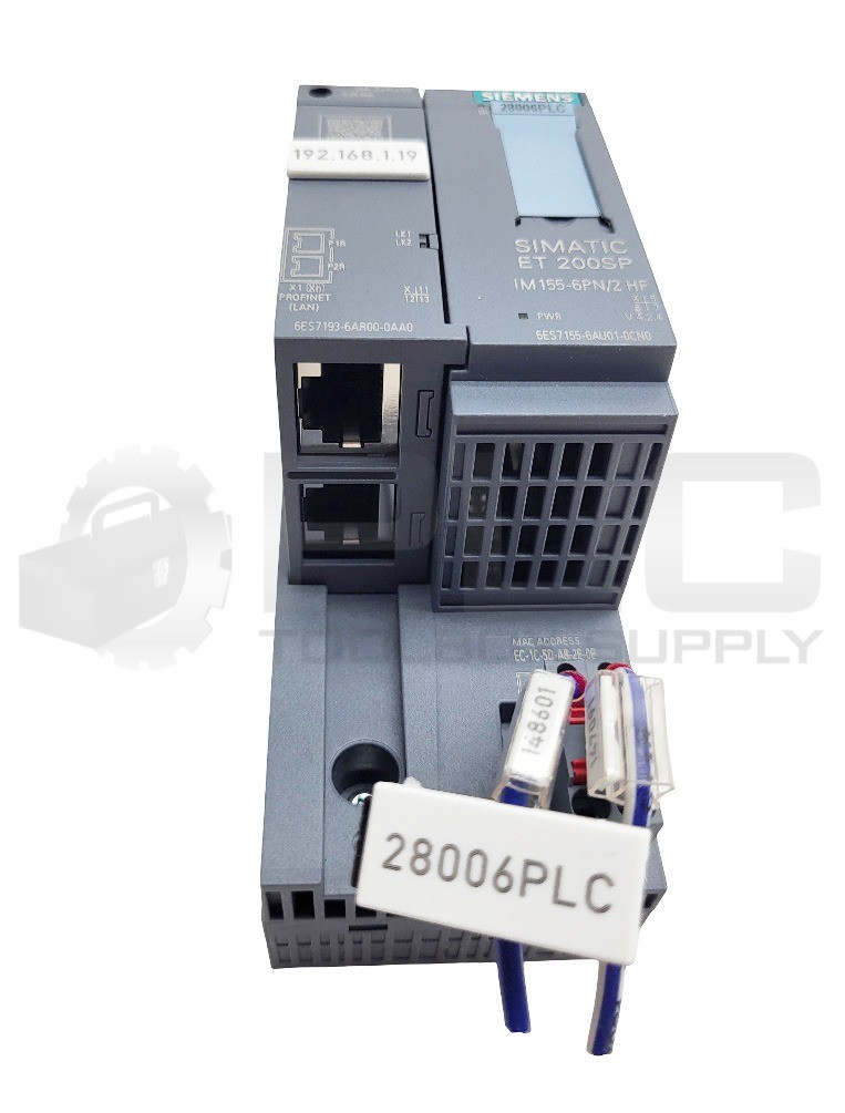 SIEMENS 6ES7 155-6AU01-0CN0 SIMATIC ET 200SP INTERFACE MODULE