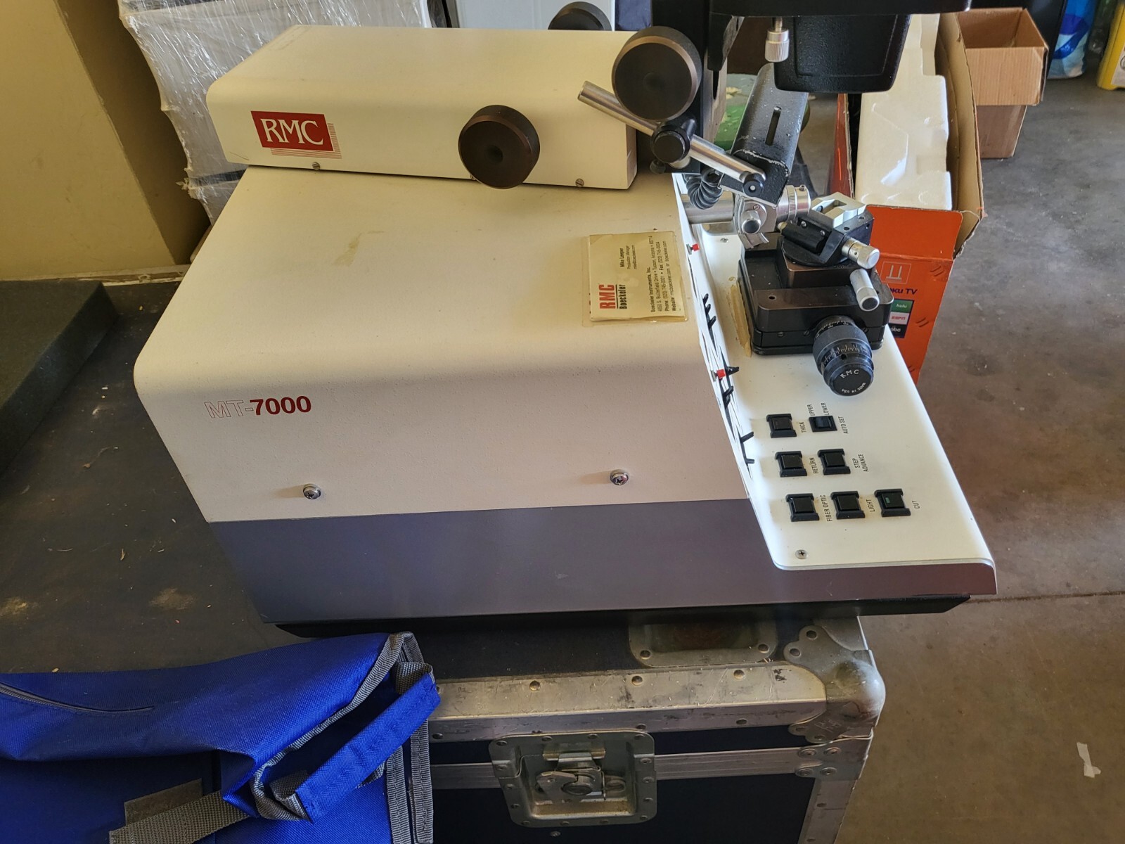 RMC MT-7000 ULTRA MICROTOMY CRYOBIOLOGY MICROTOME