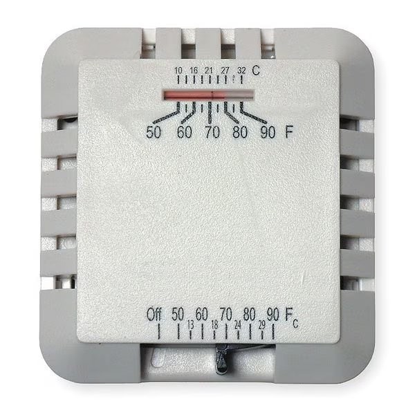 Dayton Low Voltage Thermostat, Hardwired
