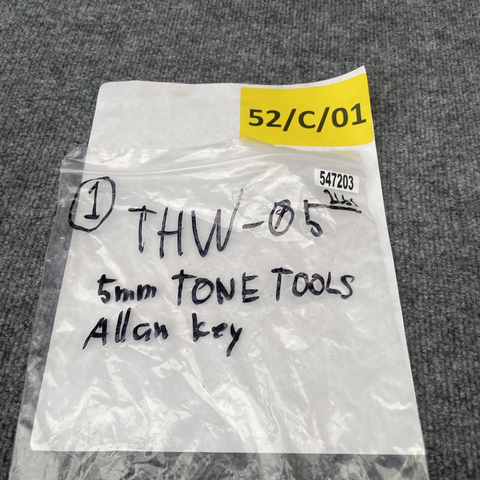 T.One THW-05 5mm T-Type Hex Wrench New Other