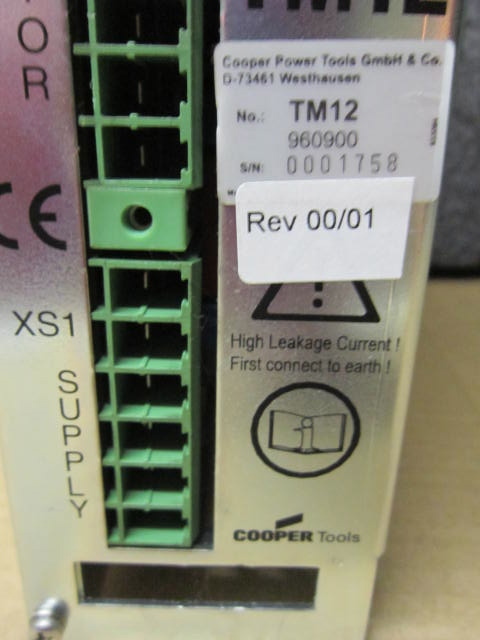 DGD GARDNER DENVER TM12 TIGHTENING SERVO DRIVE COOPER TOOLS (HBS)*