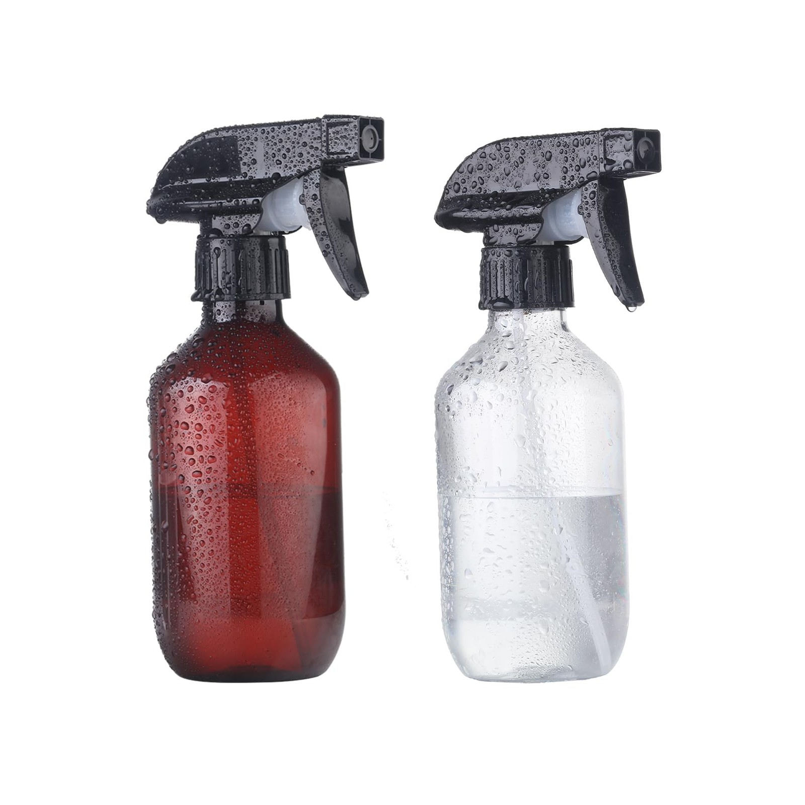 Teyssor Spray Bottles Water Bottle 2 Packs- 10.1 Ounces, Clear-2 pack