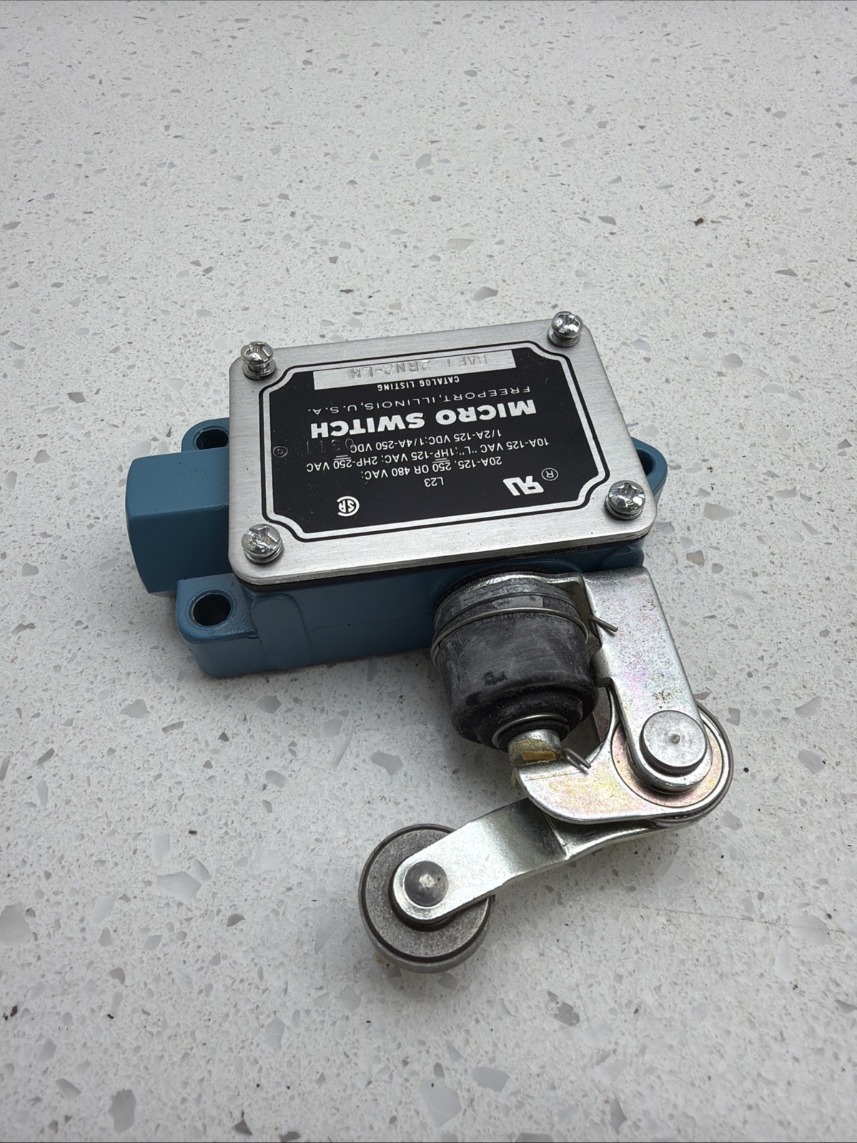 MICRO SWITCH BAF1-2RN2-LH 480VAC 20A NSMP No Box