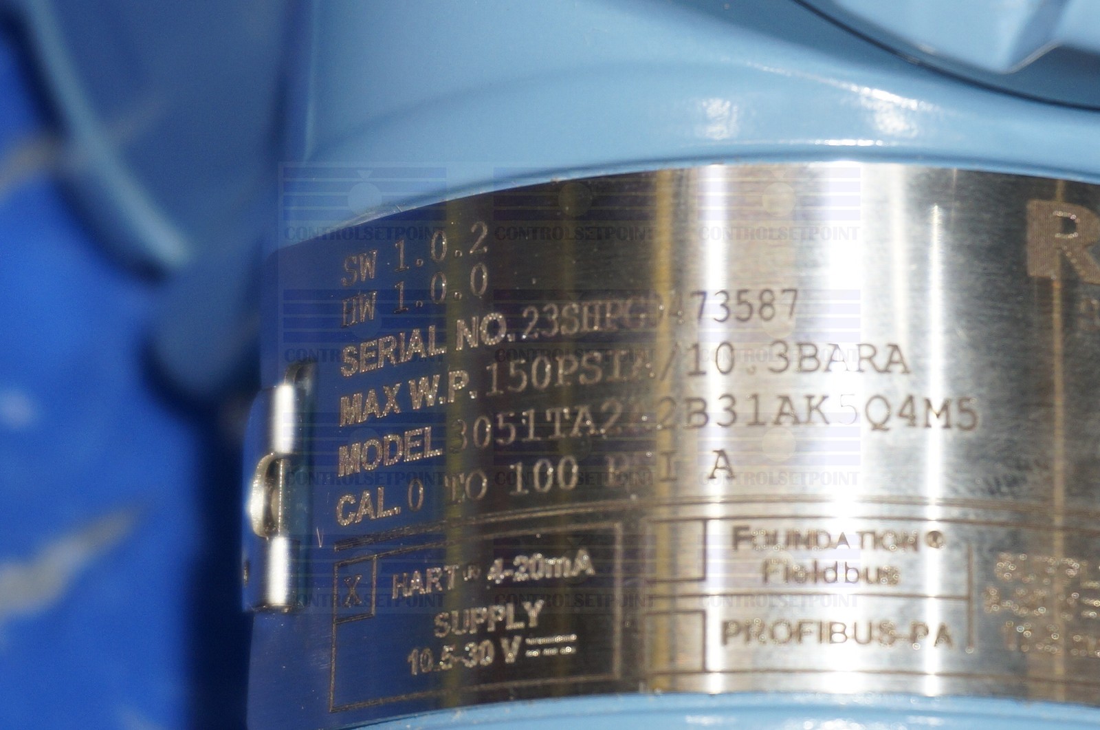 EMERSON ROSEMOUNT 3051TA2A2B31AK5Q4M5 PRESS TRANS 3051 TA2A2B3 ID73587
