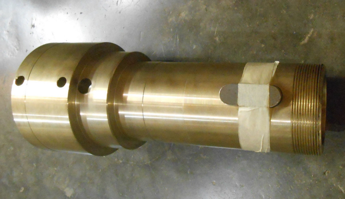 CURIONI Brass Shaft 2-3/8″ ID x 12-1/4’L (161-G4)