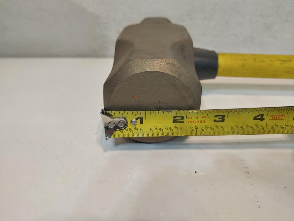 Ampco H-72 Aluminum Bronze, Fiberglass Handle Non-Sparking Sledge Hammer