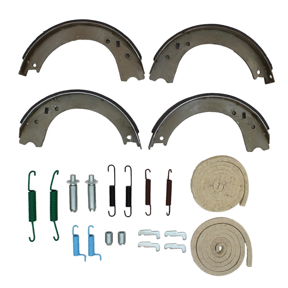 8NAA2250 8N2200B New Brake Shoe Set with Hardware Kits Fits Ford 8N NAA Tractors