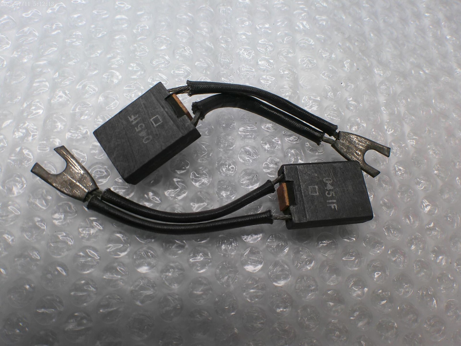 INDUSTRIAL SPARE 0451F CARBON BRUSH LOT OF 2 NSNP