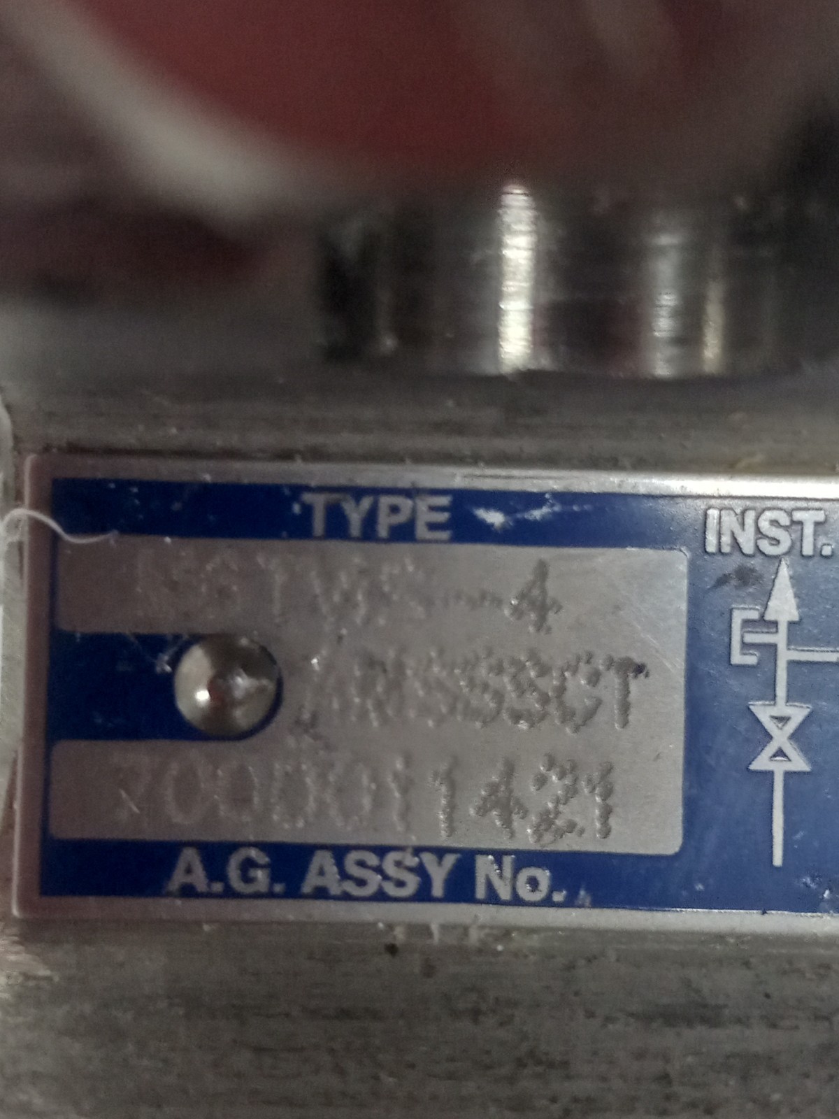 ANDERSON GREENWOOD M6TV1S-4 MANIFOLD
