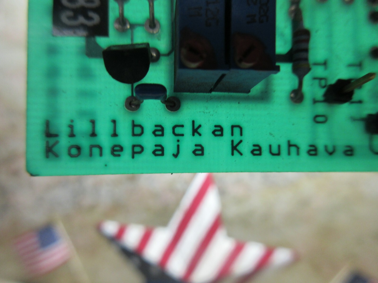 LILLBACKAN KONEPAJA BOARD FP-570679 FP-570697 A TP16 FP-570697A WARRANTY