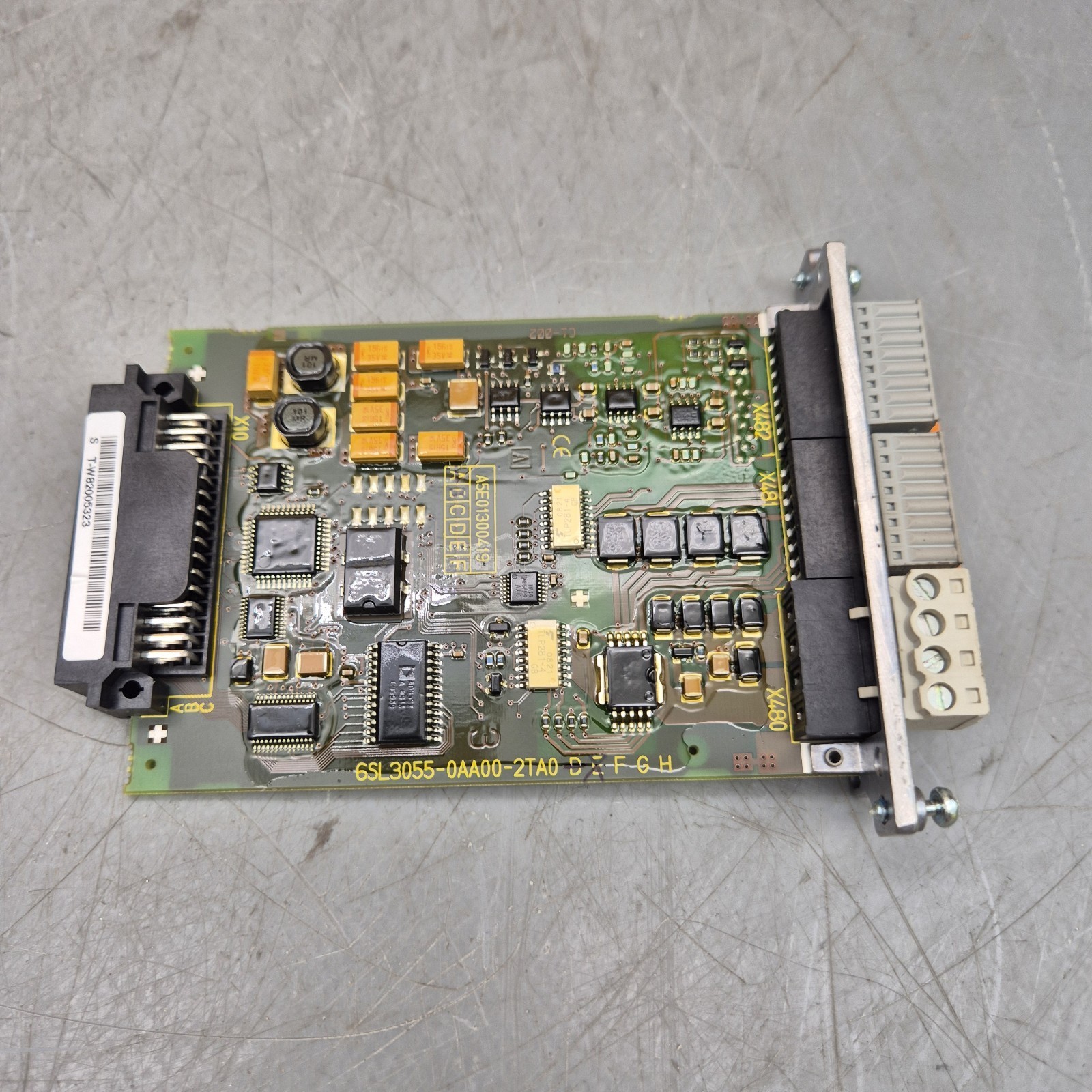 SIEMENS 6SL3040-0MA00-0AA1 + 6SL3055-0AA00-2TA0 + 6SL3054-0CF00-1AA0 VERSION:F