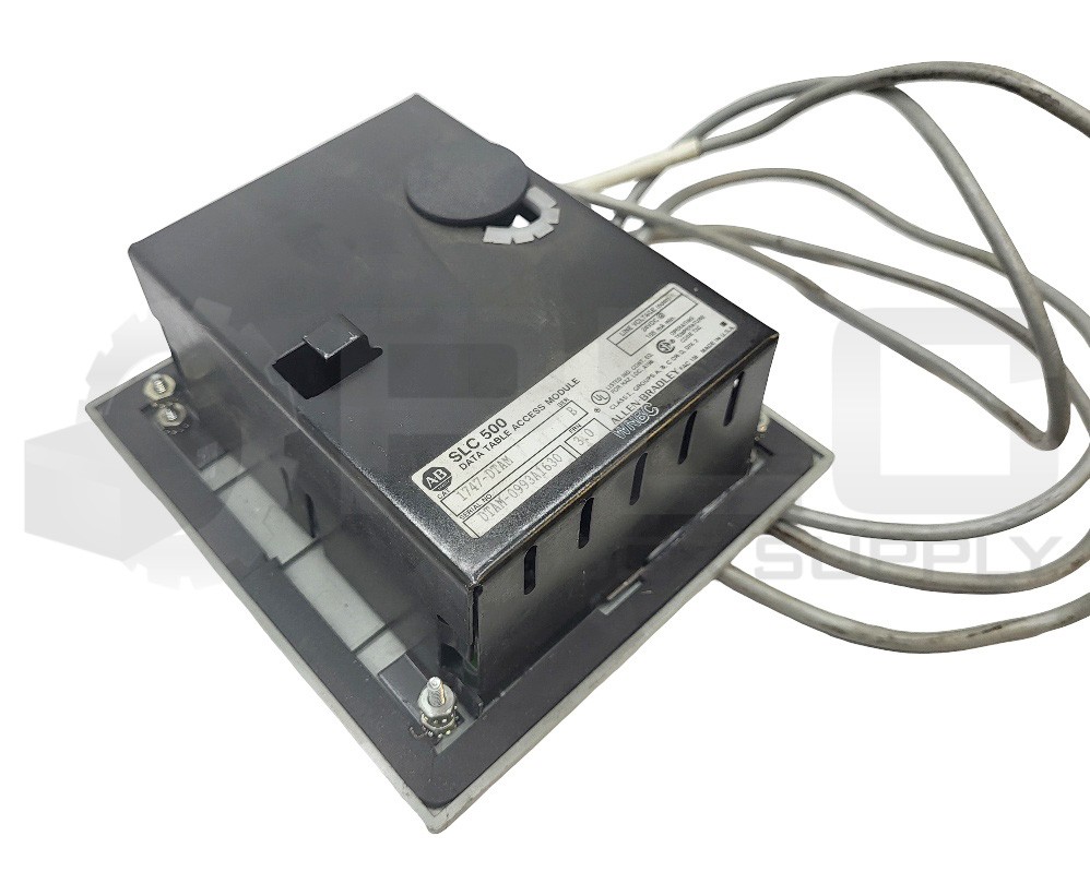 ALLEN BRADLEY 1747-DTAM /B DATA TABLE ACCESS MODULE W/ 1747-C10 /B CABLE