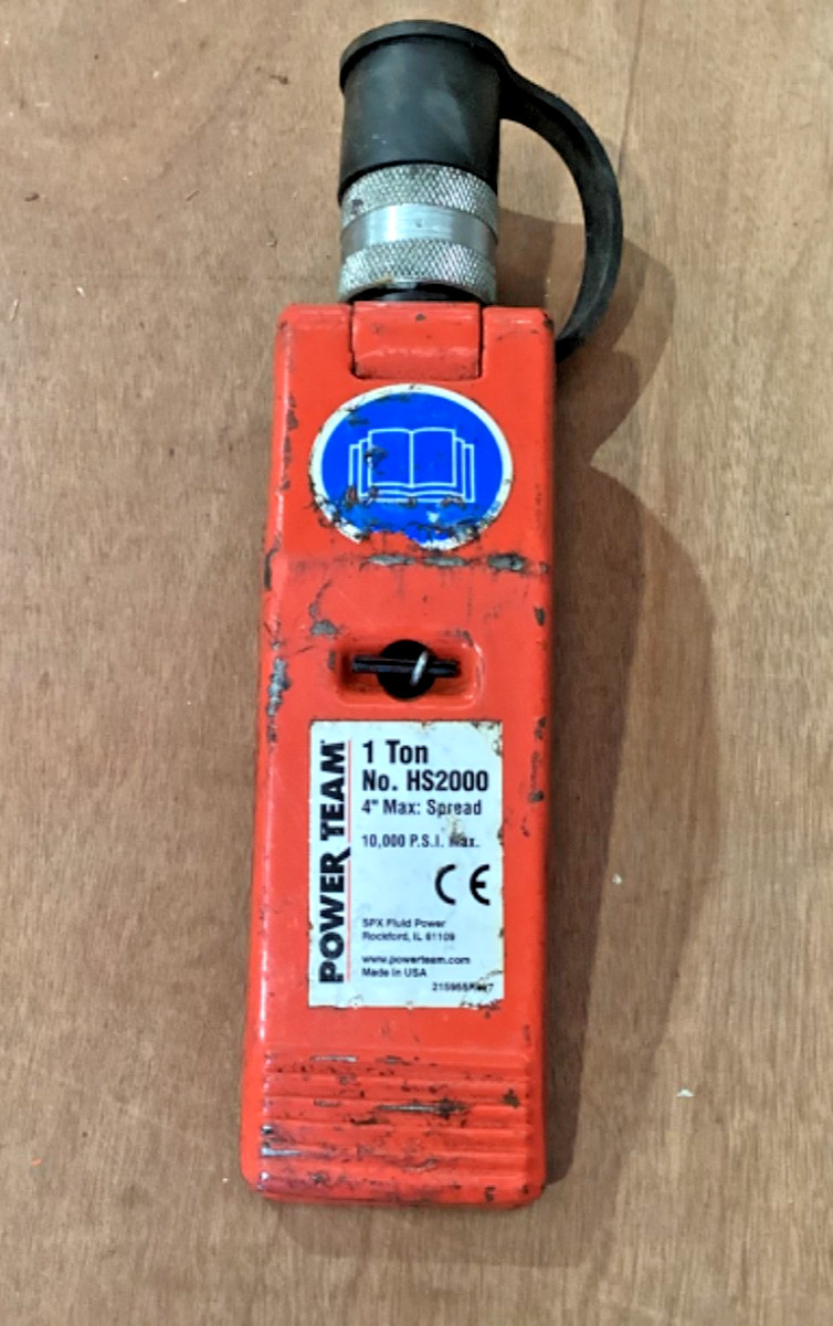 SPX Fluid Power Team 1 Ton HS2000 Spreader (4″ Maximum) 10,000PSI – Used