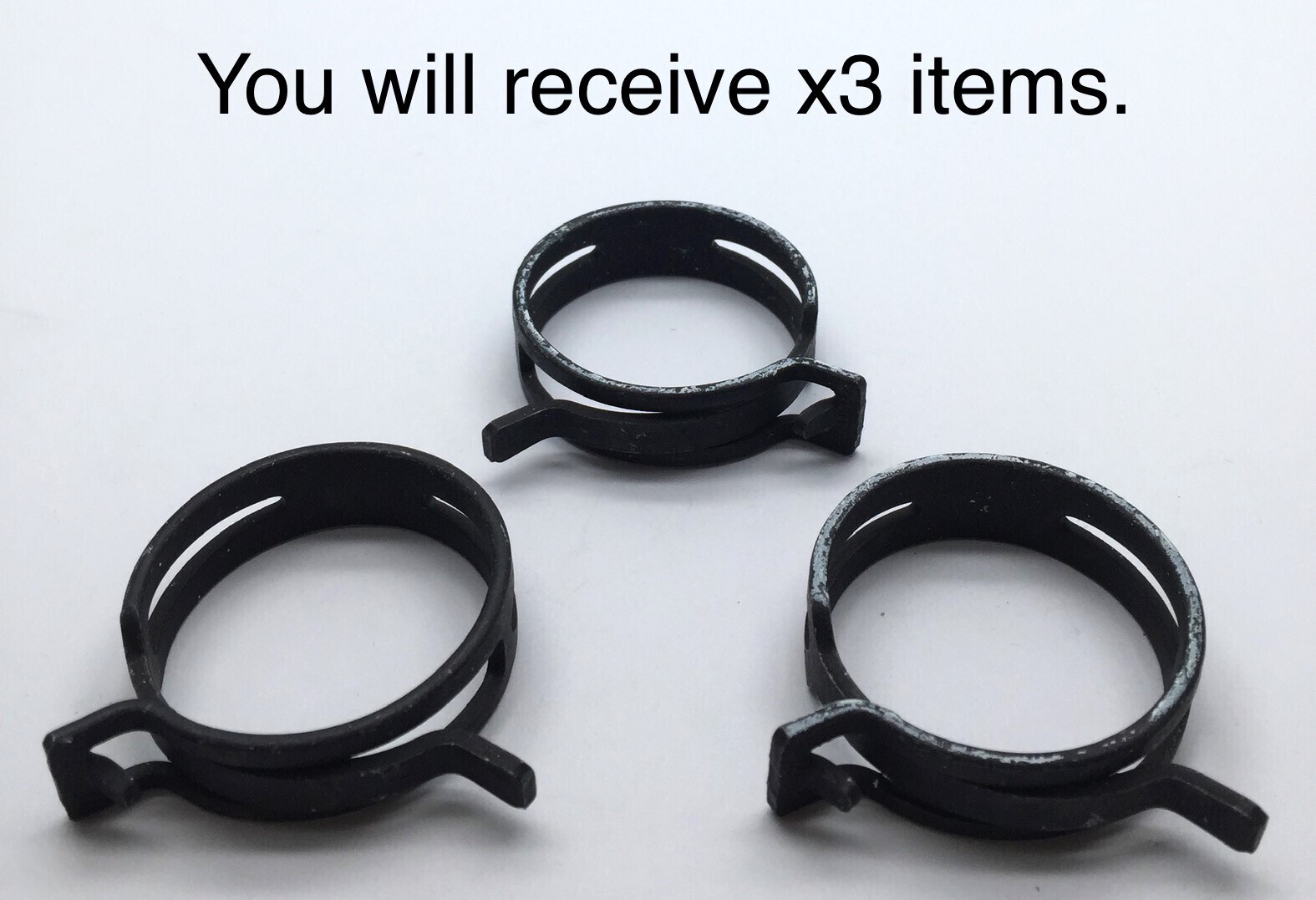 McLaren 1200RB056 Spring Band Hose Clamp SS 40-42.5 Dia for McLaren x3