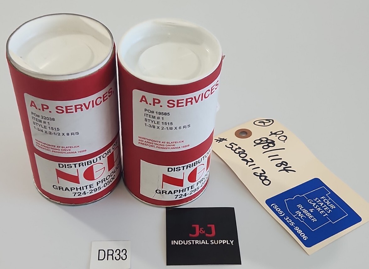 *SURPLUS* [2] A.P. Services Style 1515 Size 1-3/8×2-1/8×6 R/S 1-3/4×2-1/2×8 R/S