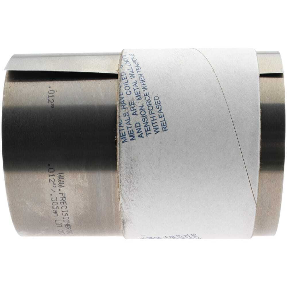 Shim Stock: 0.012” Thick, 100” Long, 6″ Wide, 1010 Low Carbon Steel Steel