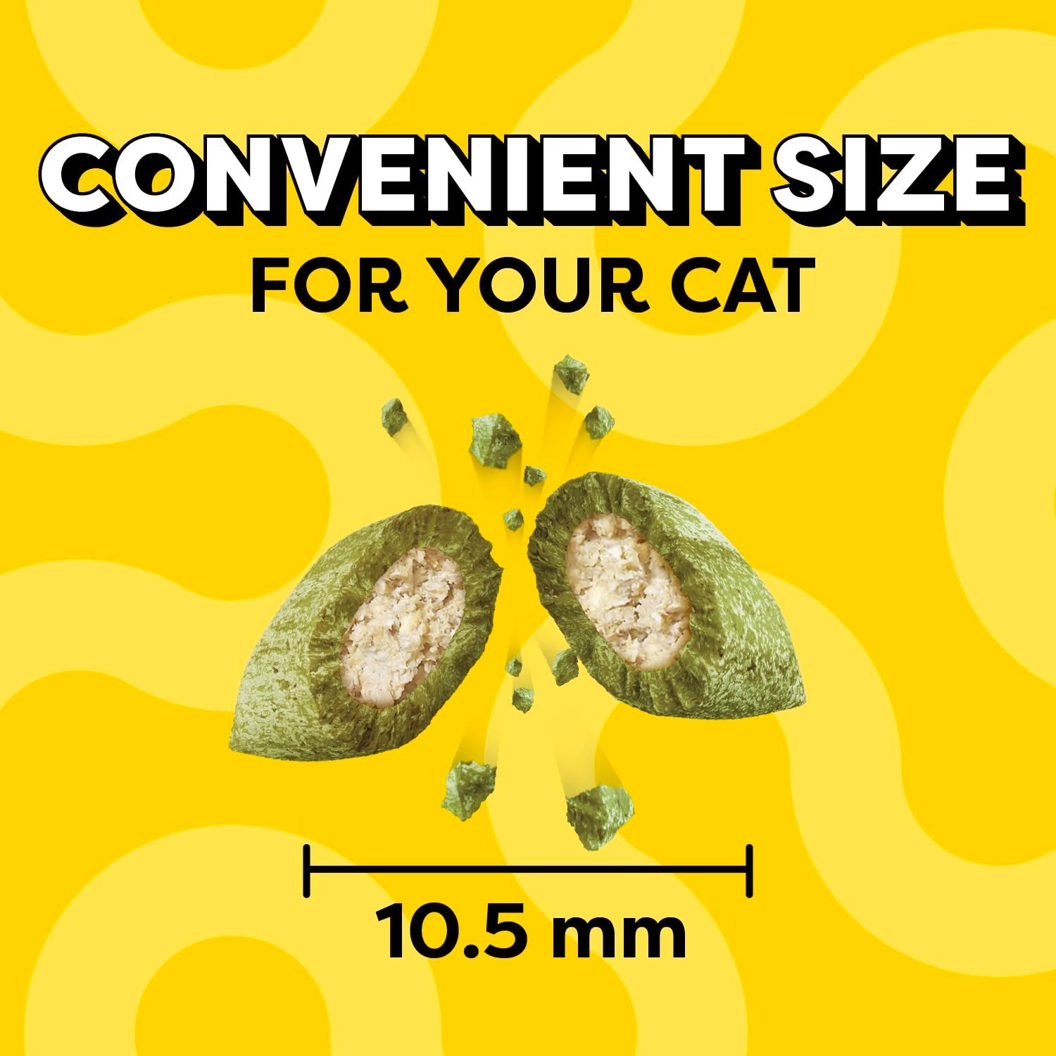 6 PACK Temptations Cat Treats, Classic Crunchy and Soft Cat Treats, 16 oz. Tub