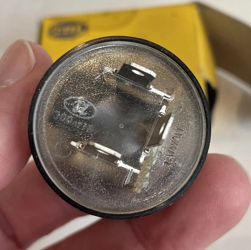 HELLA 961553161 Flasher 12V 3 Pin Rnd, Multi