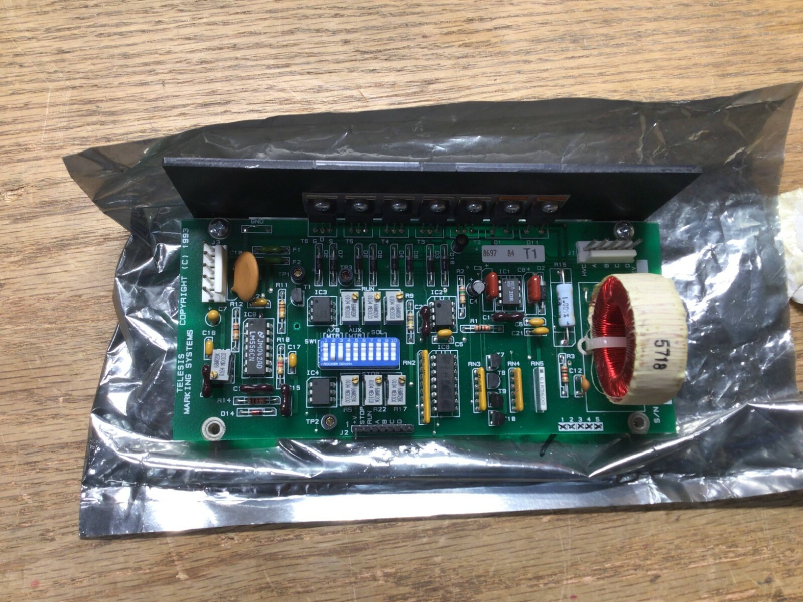 TELESIS MARKING SYSTEMS TZD-726208 REV. B NEW 15094