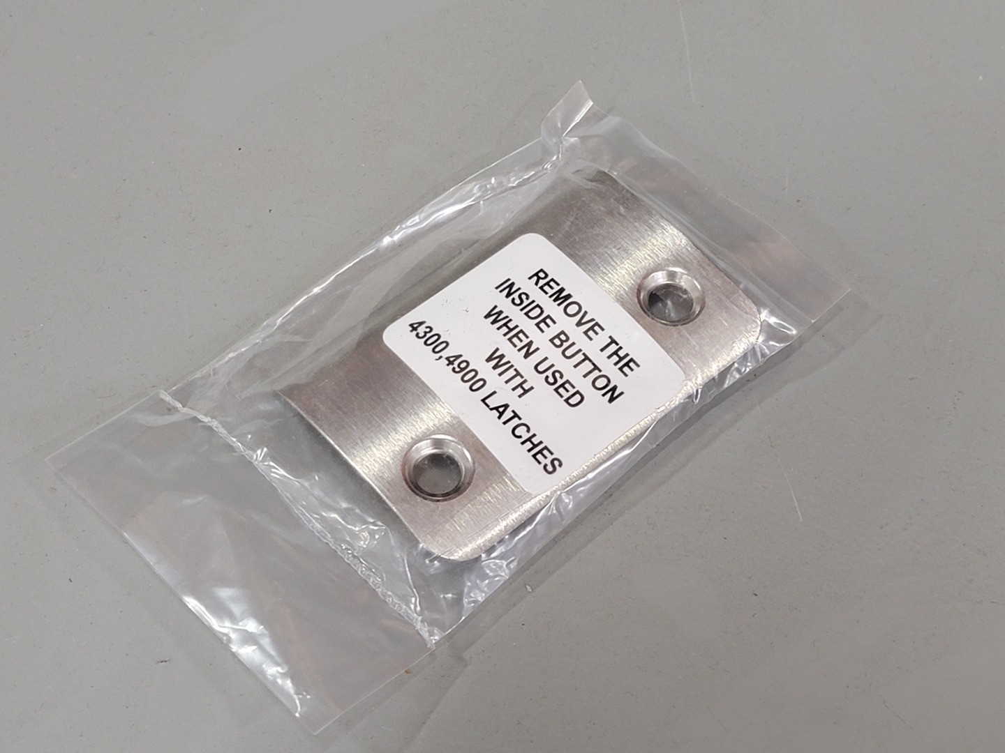SURPLUS NEW ADAMS RITE 4902-01-630 Stainless Steel Deadlatch Strike – Unknown