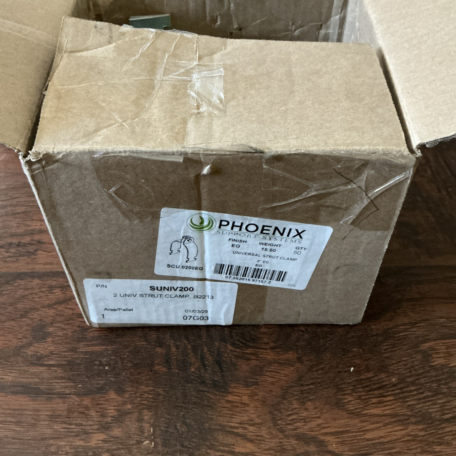 Phoenix Support Systems SUNIV200 Universal Strut Clamps Lot of 50