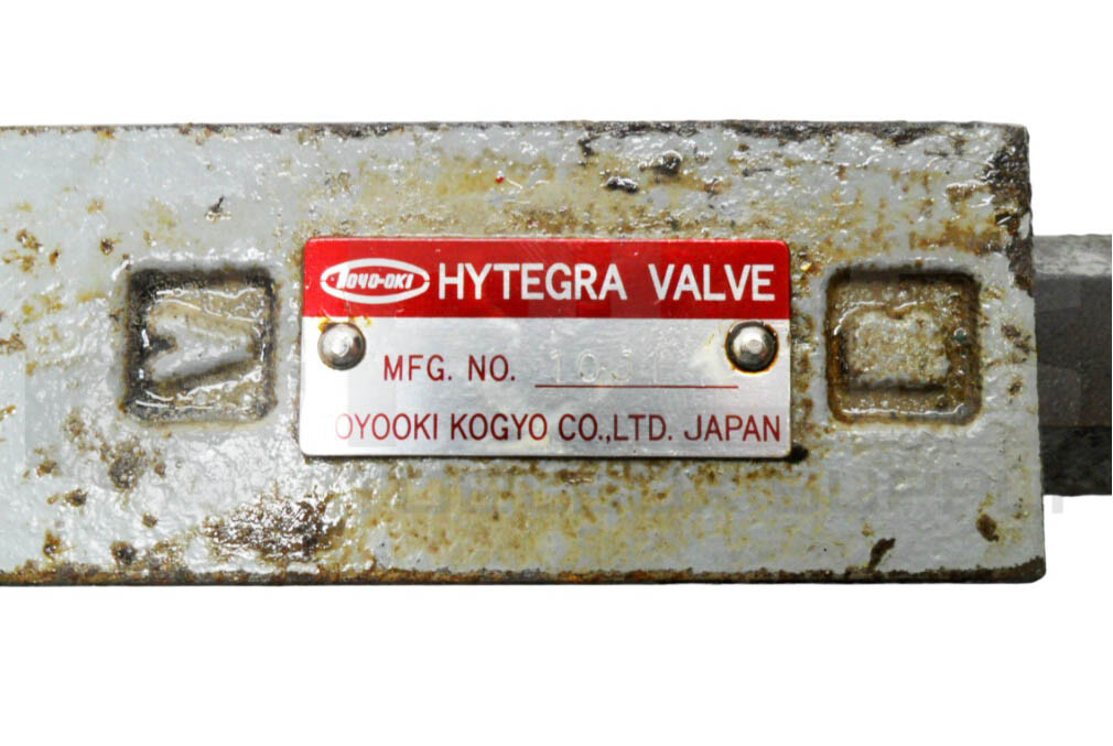 TOYO-OKI HG3H-B-D4-025B HYTEGRA VALVE 10J1