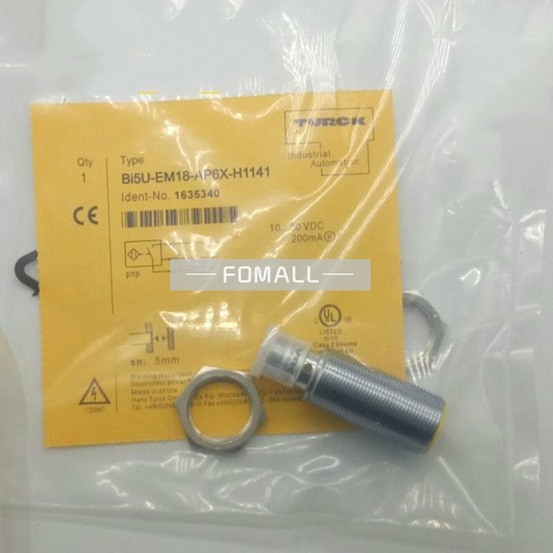 1Pcs New For TURCK proximity switch sensor Bi5U-EM18-AP6X-H1141