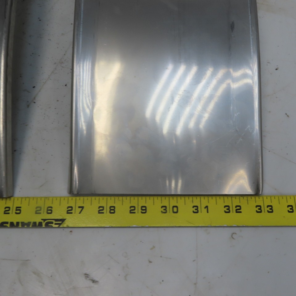 B-Line 808SS6-06-45VO12 Stainless Steel Outide 45° 6″W Cable Tray Cover Lot/2