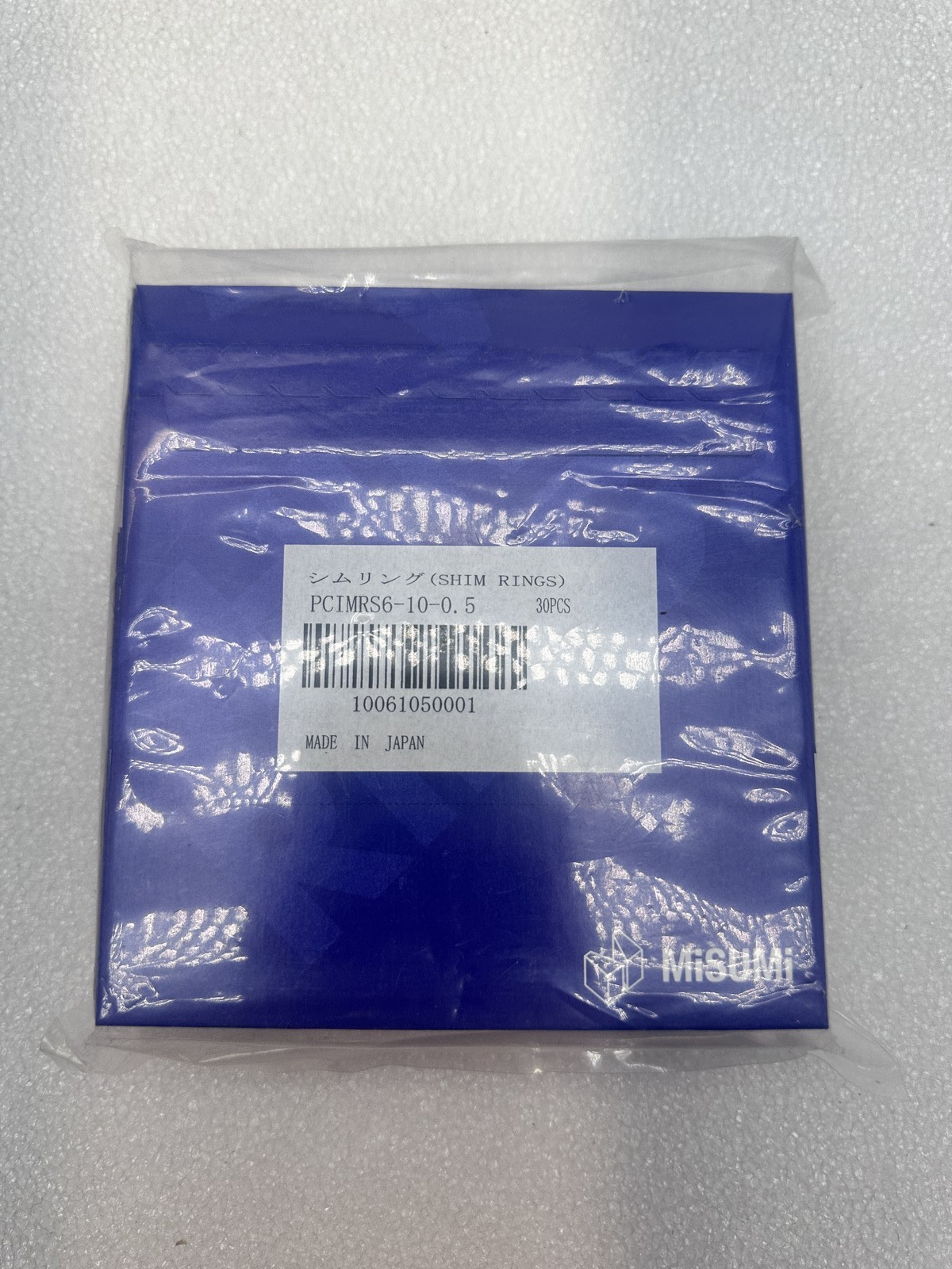 Misumi Shim Rings PCIMRS6-10-5 x 20 Pieces