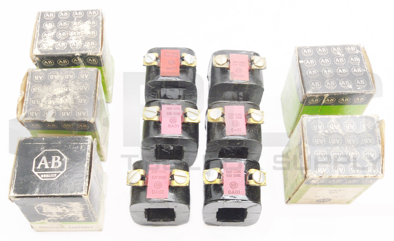 LOT OF 6 NEW ALLEN BRADLEY 0A01 COIL 110V-60HZ 95V-50HZ