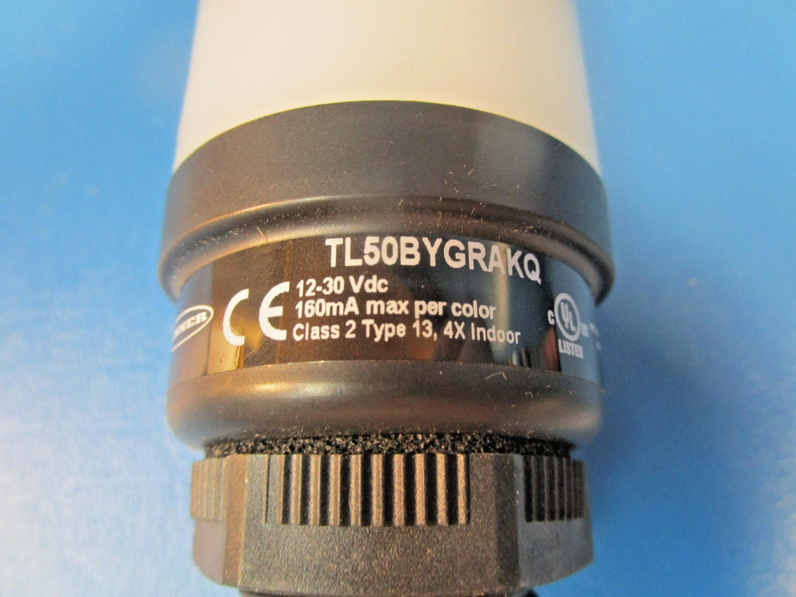 Banner TL50BYGRAKQ, 806607 50 mm LED Tower Light Indicator; Beacon Tower Light;