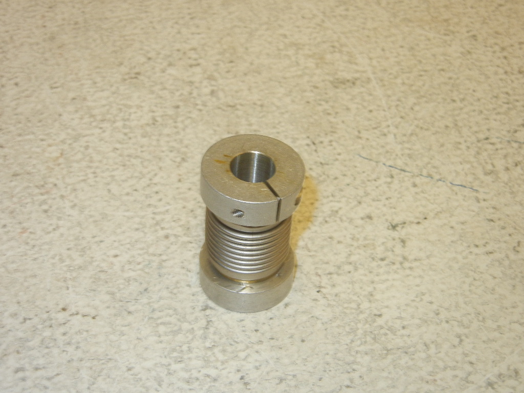GAM KM-2 NEW 12MM X 12MM BORE KM SERIES BELLOW STYLE COUPLING KM2