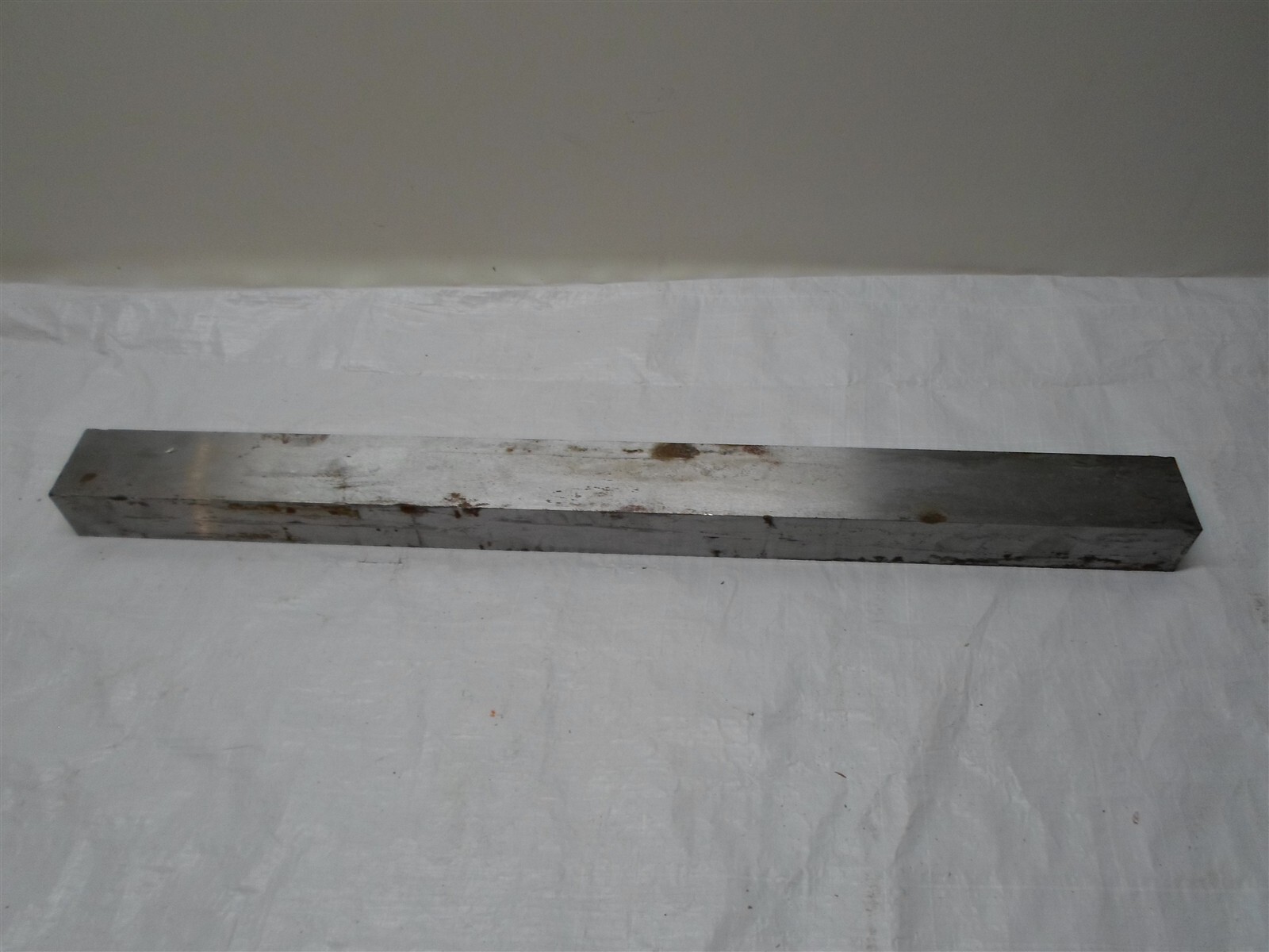 Unused w/ stains & knicks: 24 x 2 x 1-1/2, Low Carbon Steel, Part No. 06213201