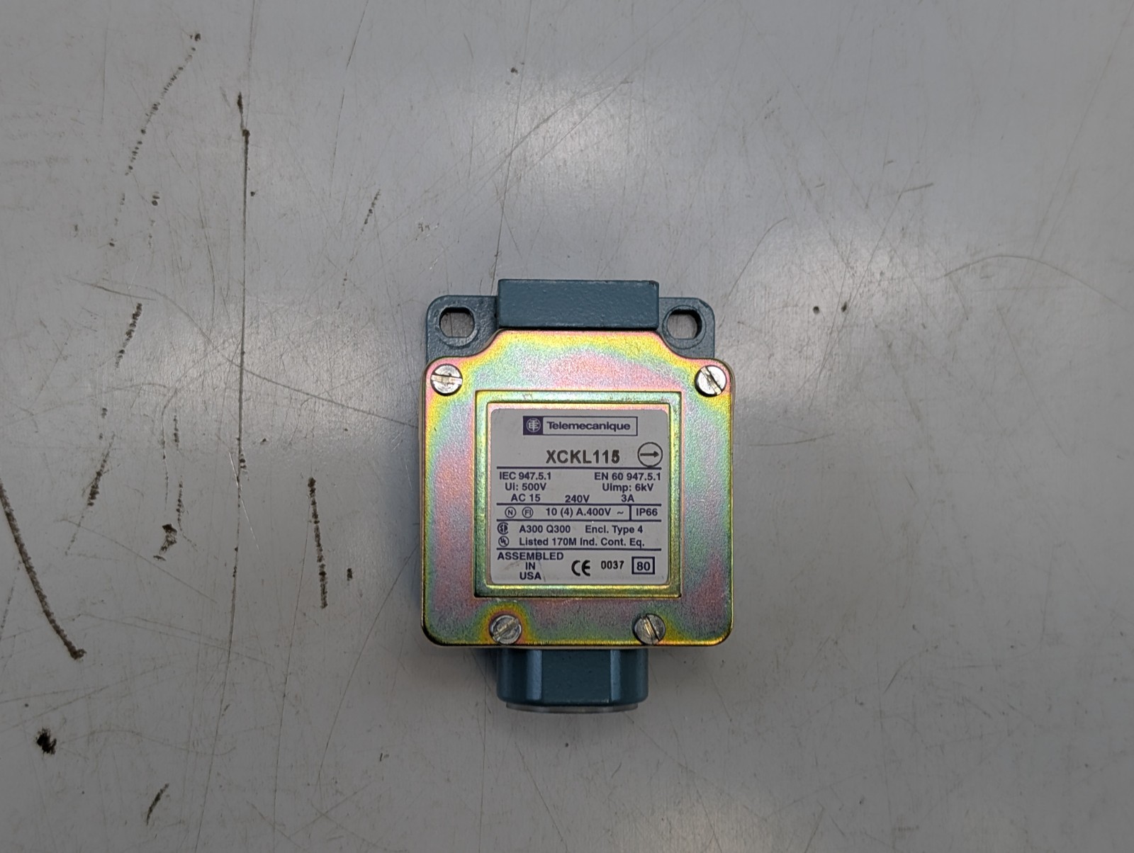 TELEMECANIQUE XCKL115 LIMIT SWITCH