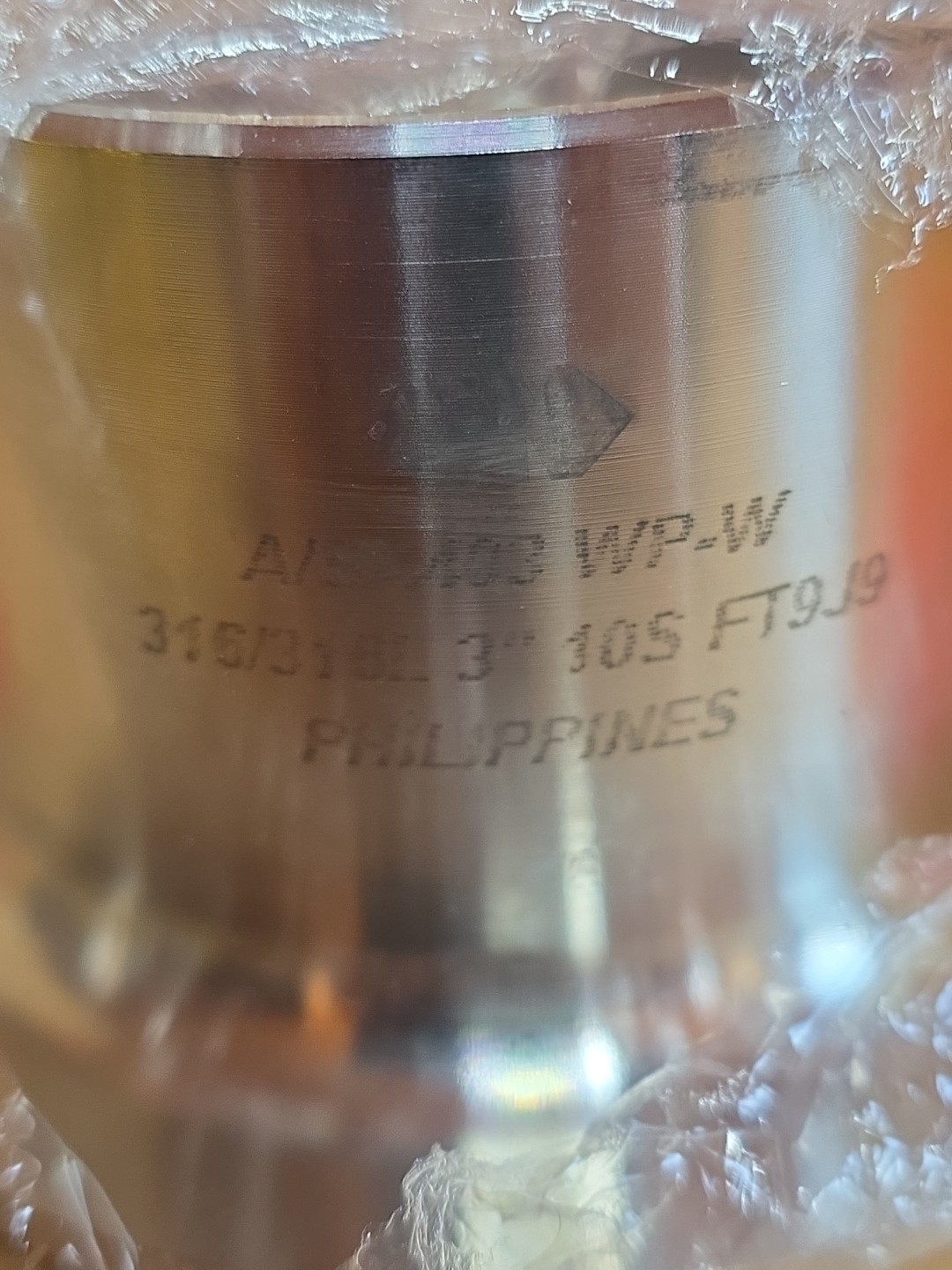 3” Sch 10S Stub End A/SM03 WP-W 316/316L Seamless FT9J9