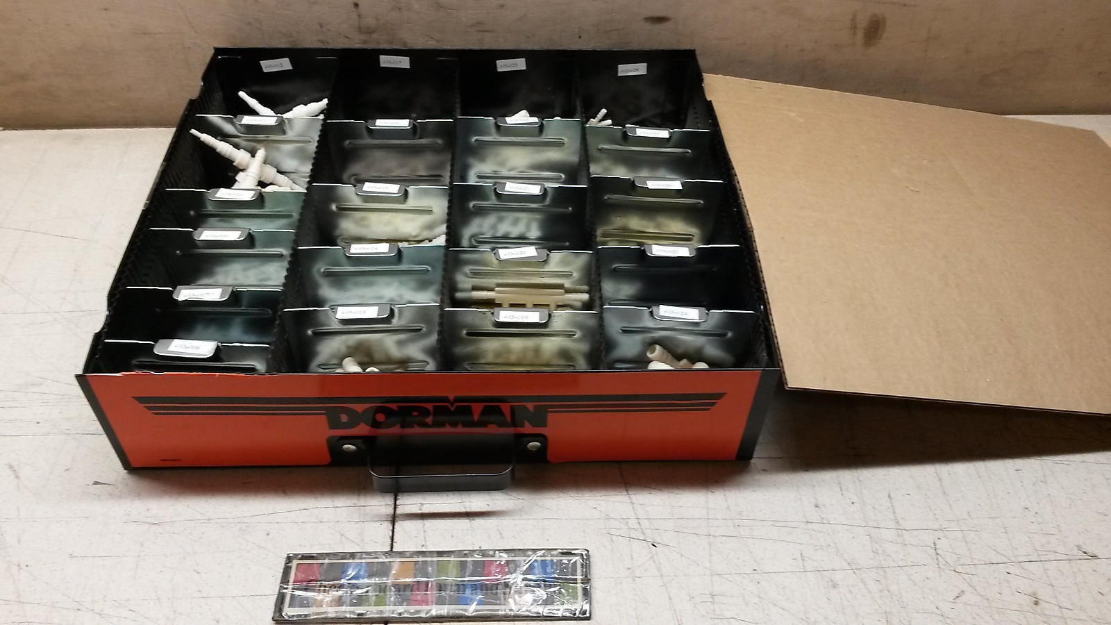 NOS Dorman Tee Assortment w/ Metal Drawer 005-493 4730011841083