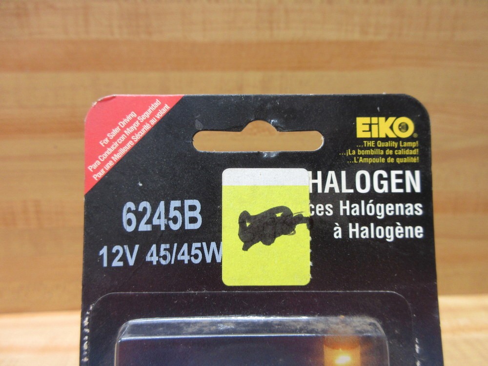Eiko 6245B Miniature Lamps Halogen Bulbs 12V 45W