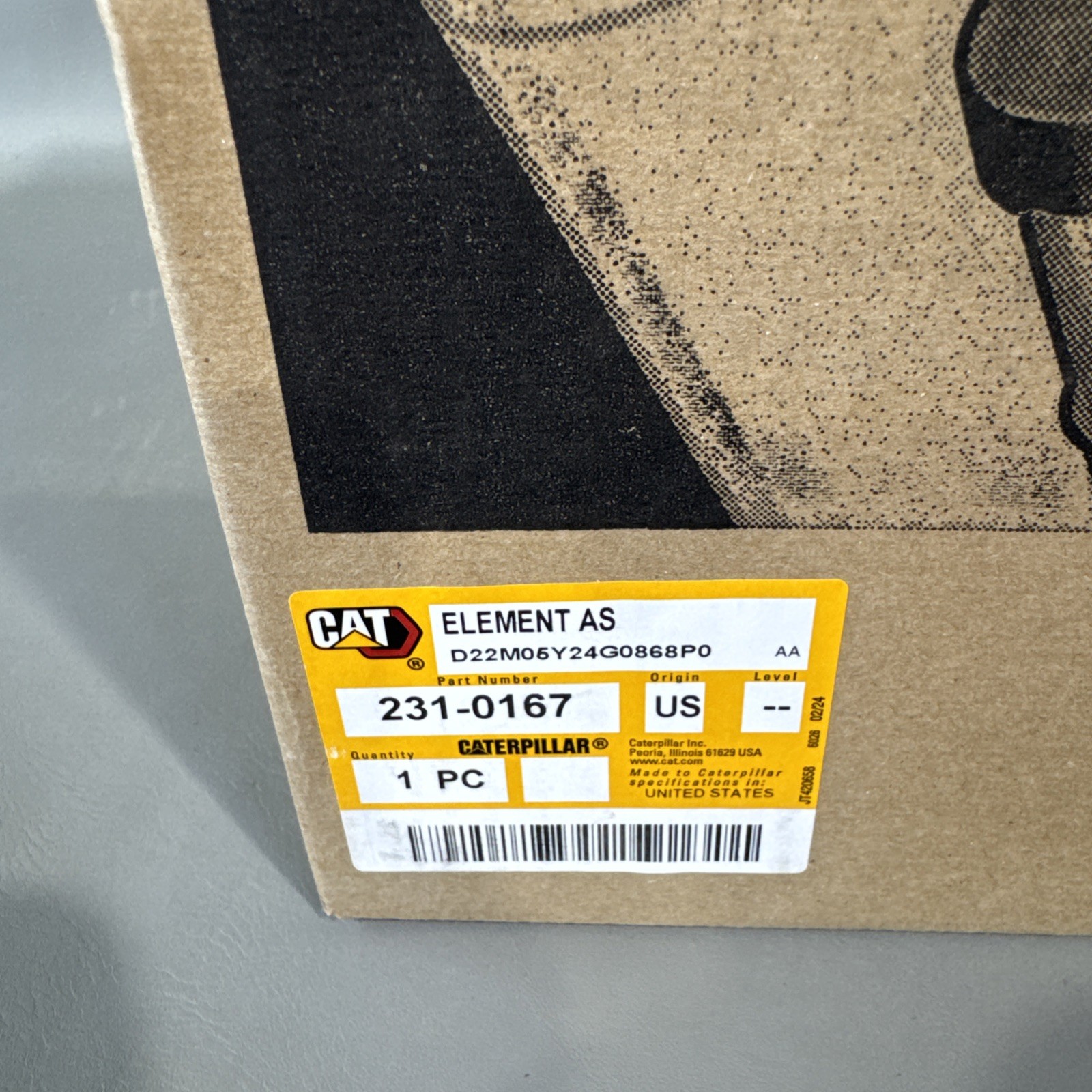 💥FREE SHIPPING💥OEM Caterpillar 231-0167 CAT Air Filter 2310167