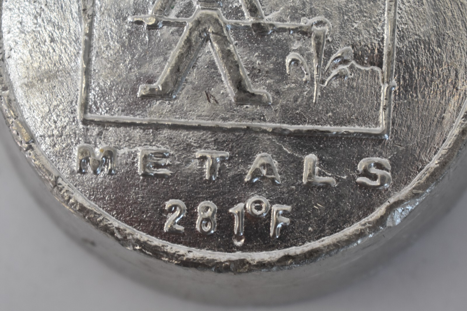 Belmont Metals 281° 2581 Low Melting Alloy Round Cake Ingot Replacement