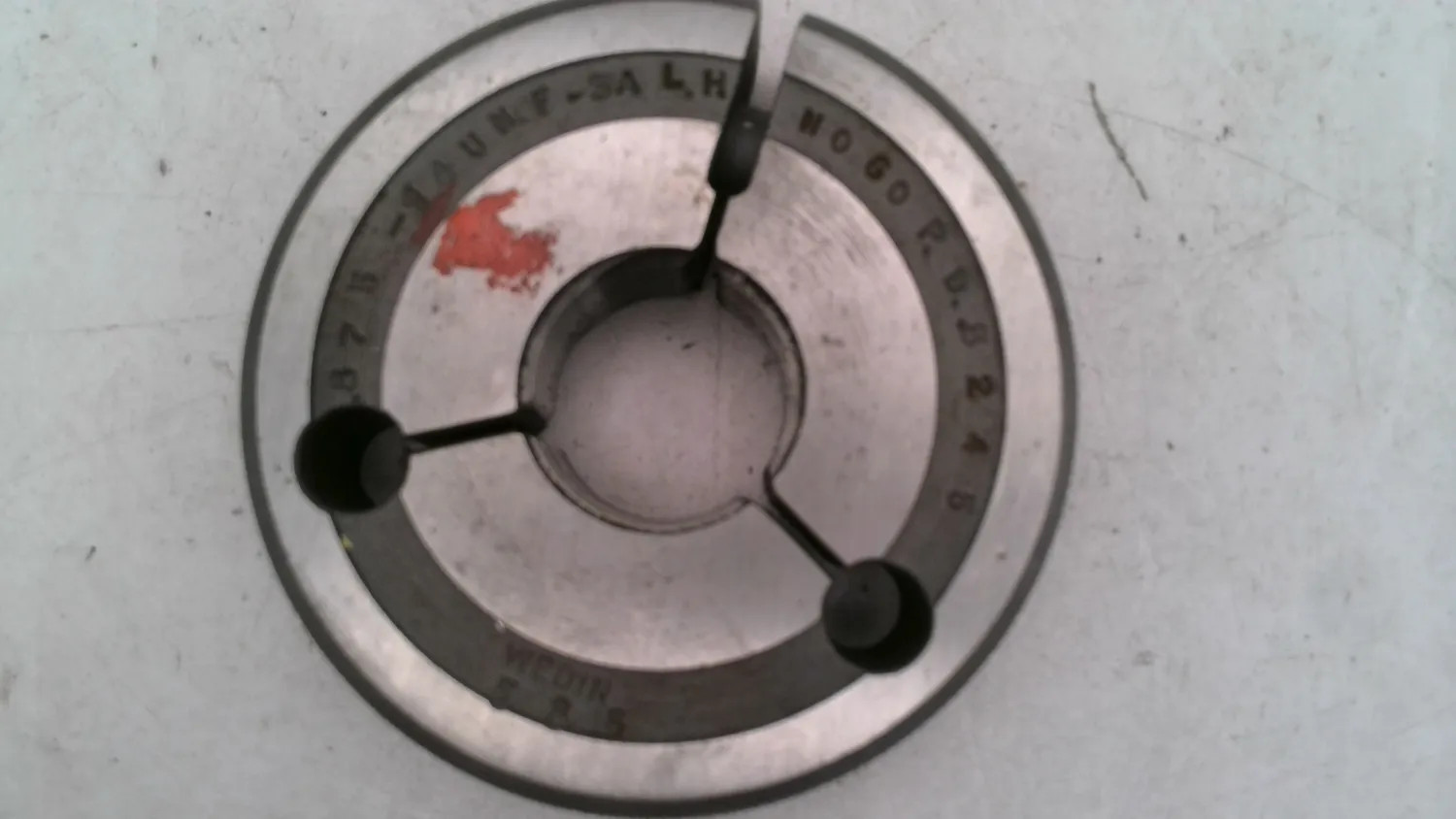 WIDIN NO 60 R.D.S 245 7/8-14 UNF-3A LH ROUND DIE