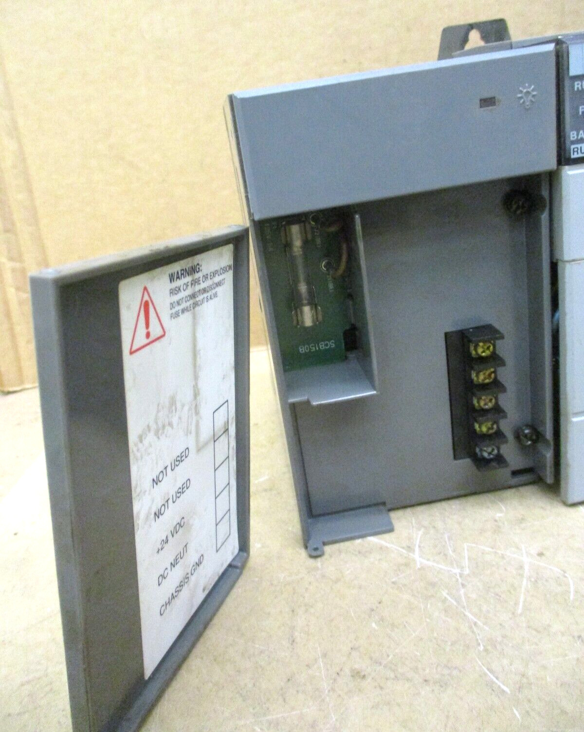 Allen-Bradley SLC 500 1746-P3 Ser A SLC 5/04 CPU 1747-L542 48666GN